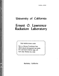 Cover page: HEAVY PARTICLE IRRADIATION IN NEOPLASTIC AND NEUROLOGIC DISEASE