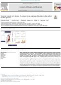 Cover page: Toxicity trends in E-Waste: A comparative analysis of metals in discarded mobile phones