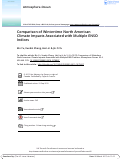 Cover page: Comparison of Wintertime North American Climate Impacts Associated with Multiple ENSO Indices