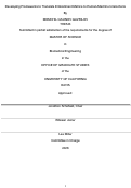 Cover page of Developing Frameworks to Translate Embodiment Metrics to Human-Machine Interactions