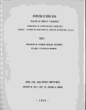 Cover page: Percepción de Estímulos Químicos Irritantes Aislados y en Mezclas Binarias (Perception of Irritant Chemical Stimuli Singly and in Binary Mixtures).