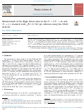 Cover page: Measurement of the Higgs boson mass in the H → Z Z ⁎ → 4ℓ and H → γγ channels with s = 13 TeV pp collisions using the ATLAS detector