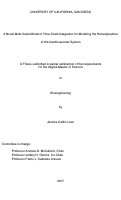 Cover page: A Novel Multi-Scale Model of Time-Scale Integration for Modeling the Hemodynamics of the Cardiovascular System
