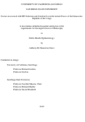 Cover page: Factors Associated with HIV Infection and Condom Use in the Armed Forces of the Democratic Republic of the Congo