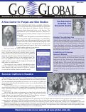 Cover page of "Go Global" Fall 2004 Newsletter