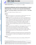 Cover page: Evaluating the Whitening and Microstructural Effects of a Novel Whitening Strip on Porcelain and Composite Dental Materials