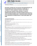 Cover page: Three prophylaxis regimens (tacrolimus, mycophenolate mofetil, and cyclophosphamide; tacrolimus, methotrexate, and bortezomib; or tacrolimus, methotrexate, and maraviroc) versus tacrolimus and methotrexate for prevention of graft-versus-host disease with haemopoietic cell transplantation with reduced-intensity conditioning: a randomised phase 2 trial with a non-randomised contemporaneous control group (BMT CTN 1203)