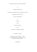 Cover page: Markov processes and variational problems