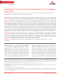 Cover page: Carotid Atherosclerosis and Cerebral Microbleeds: The Framingham Heart Study