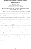 Cover page: Involuntary Mobility, Gender, and Travel Demand Management in Metropolitan Phoenix