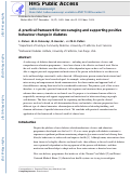 Cover page: A practical framework for encouraging and supporting positive behaviour change in diabetes