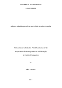 Cover page: Adaptive Scheduling in Ad Hoc and Cellular Wireless Networks