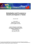 Cover page: Globalization and E-Commerce: Growth and Impacts in Taiwan