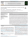 Cover page: Clonal and atypical Toxoplasma strain differences in virulence vary with mouse sub-species