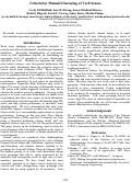 Cover page: Criteria for Manual Clustering of Verb Senses