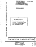 Cover page: THE CLOVERLEAF CYCLOTRON THREE PHASE RADIO-FREQUENCY SYSTEM