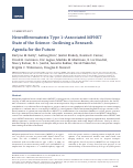 Cover page: Neurofibromatosis Type 1–Associated MPNST State of the Science: Outlining a Research Agenda for the Future