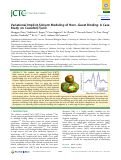 Cover page: Variational Implicit-Solvent Modeling of Host–Guest Binding: A Case Study on Cucurbit[7]uril|