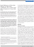 Cover page: Racial Differences in Tuberculosis Infection in United States Communities: The Coronary Artery Risk Development in Young Adults Study