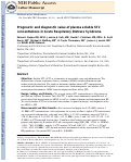 Cover page: Prognostic and Diagnostic Value of Plasma Soluble Suppression of Tumorigenicity-2 Concentrations in Acute Respiratory Distress Syndrome