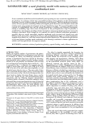 Cover page of SANISAND-MSf: a sand plasticity model with memory surface and semifluidised state