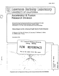 Cover page: Status Report on the Advanced Light Source Control System, 1993