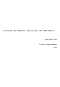 Cover page: Los Ojos del Pueblo Acusan al Estado Terrorista