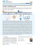 Cover page: Selective Transfection of a Transferrin Receptor-Expressing Cell Line with DNA-Lipid Nanoparticles.