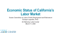 Cover page of TESTIMONY: Economic Status of California’s Labor Market