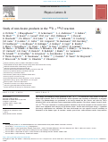 Cover page: Study of non-fusion products in the Ti 50 + Cf 249 reaction