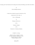 Cover page: Learning and Control Systems for the Integration of Renewable Energy into Grids of the Future