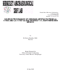 Cover page: Source Provenance of Obsidian Artifacts from LA 117906 and LA 117907 along Highway 117, Northern New Mexico