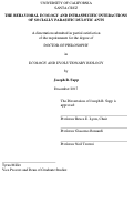Cover page: The behavioral ecology and intraspecific interactions of socially parasitic dulotic ants