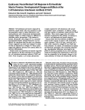 Cover page: Embryonic neural retinal cell response to extracellular matrix proteins: developmental changes and effects of the cell substratum attachment antibody (CSAT).