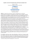 Cover page: Liquidity Constraints, Household Wealth, and Entrepreneurship Revisited