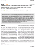 Cover page: System-level time computation and representation in the suprachiasmatic nucleus revealed by large-scale calcium imaging and machine learning.