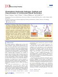 Cover page: Chromophoric Nucleoside Analogues: Synthesis and Characterization of 6-Aminouracil-Based Nucleodyes.