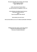 Cover page: Documents Regarding the Founding of the Presidio at El Paso del Rio del Norte August 1682 - June 1683<strong>
  <strong>&nbsp;</strong>
</strong>