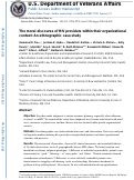 Cover page: The moral discourse of HIV providers within their organizational context: An ethnographic case study.