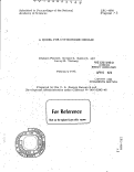 Cover page: A MODEL FOR CYTOCHROME OXIDASE