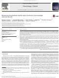 Cover page: Measuring longitudinal myelin water fraction in new multiple sclerosis lesions