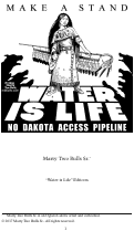 Cover page: “Water is Life” Editoon
