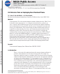 Cover page: CO emission from an impinging non-premixed flame