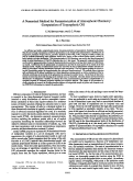 Cover page: A numerical method for parameterization of atmospheric chemistry: Computation of tropospheric OH