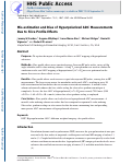 Cover page: Mis‐estimation and bias of hyperpolarized apparent diffusion coefficient measurements due to slice profile effects