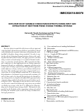 Cover page: Exploration of Variable Conductance Effects During Input and Extraction of Heat From Phase Change Thermal Storage