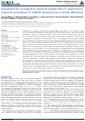 Cover page: Dopamine D2 Antagonist-Induced Striatal Nur77 Expression Requires Activation of mGlu5 Receptors by Cortical Afferents