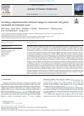 Cover page: Unveiling complementarities between mangrove restoration and global sustainable development goals