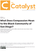 Cover page: What Does Compassion Mean to the Black Community of San Diego?