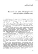 Cover page: Resoconto del XXVIII Convegno della Società Italiana di Biogeografia